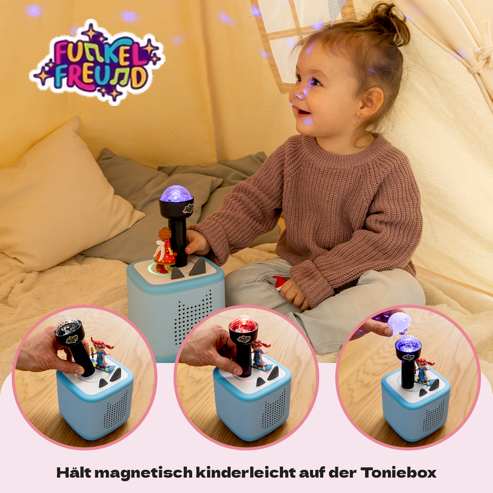 Funkelfreund™ – Das magische Licht für deine Toniebox
