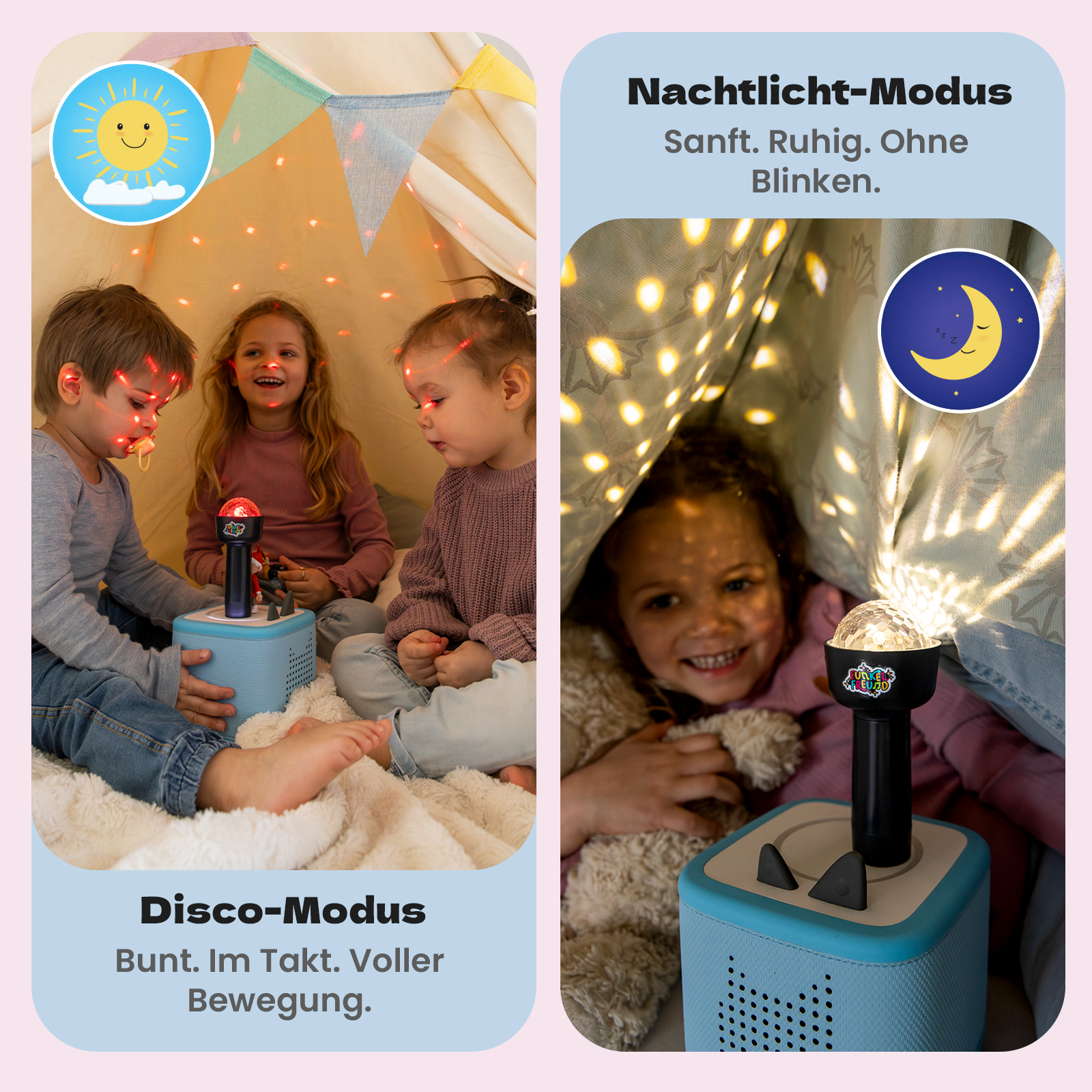 Funkelfreund™ – Das magische Licht für deine Toniebox